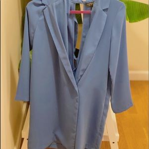Topshop Blue Jacket